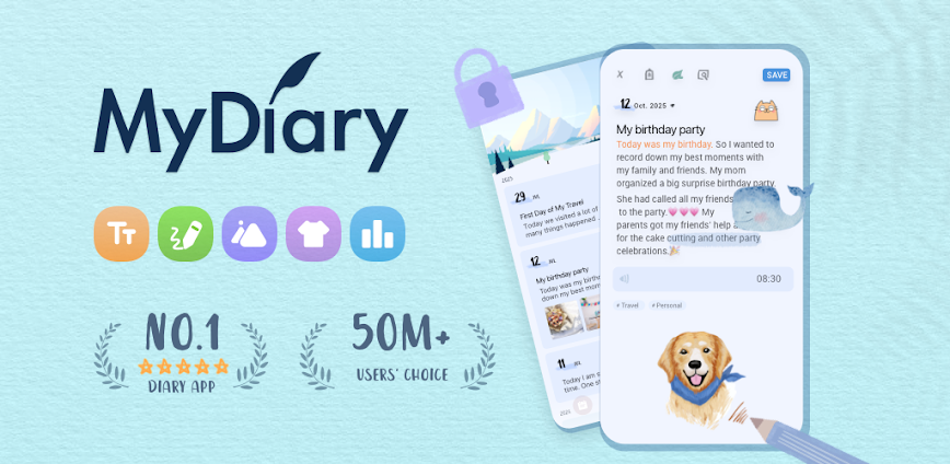 My Diary – Daily Diary Journal